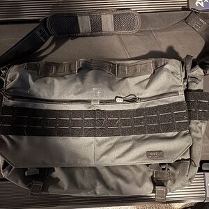 5.11 Tactical Charcoal Gray Messenger Bag